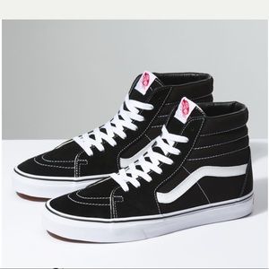 Black & White Men’s HighTop Vans